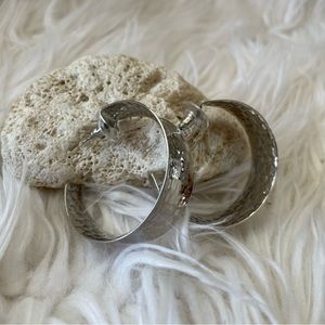 Silver Hoop Earrings